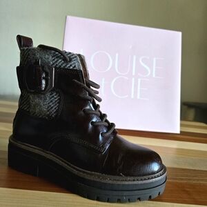 Louise et Cie Women's Brown Ankle Boots. Size 5.5 Like New